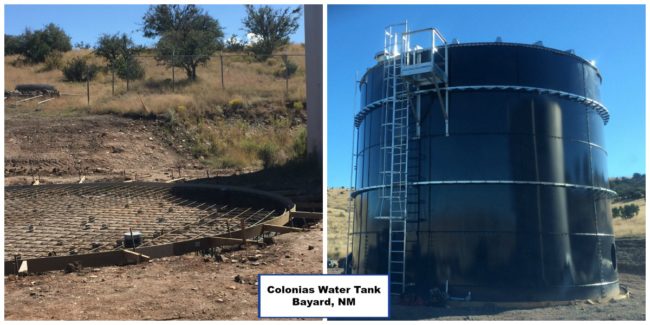 Colonias Water Tank- Bayard, NM